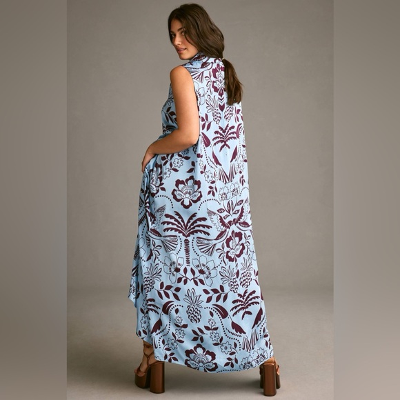 Anthropologie Corey Lynn Calter Sleeveless Shirt Dress Size Large - Picture 6 of 14